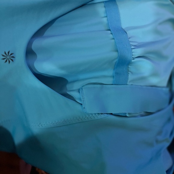 Athleta Blue Women's One Piece Swimsuit - Picture 11 of 11